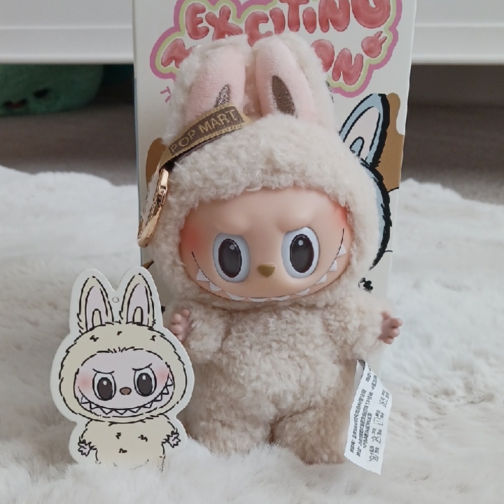 (Soymilk) Authentic Pop Mart Exciting Macaron Labubu - Open Box